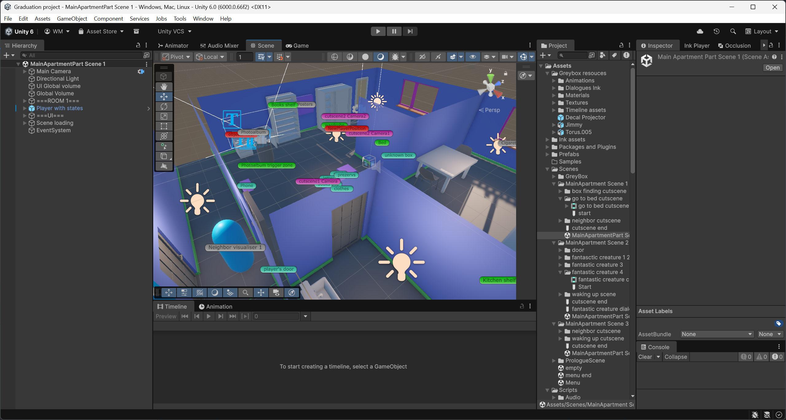 Graduation project (Unity)